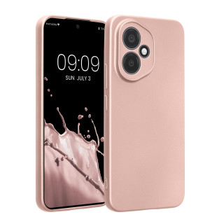 Kryt na mobil HONOR 400 kwmobile TPU metalická růžová zlatá - rozbaleno