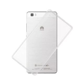Silikonové pouzdro na mobil Huawei P8 Lite Coolcase Ultra Thin 0,5 mm Čiré