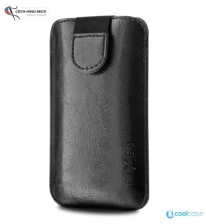 Univerzální kapsičkový obal FIXED Soft Slim na mobily, vel. 6XL, černé