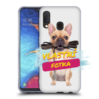 Silikonové pouzdro s vlastní fotkou pro Samsung Galaxy A20e - iSaprio