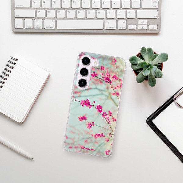 Silikonové pouzdro iSaprio - Samsung Galaxy S23 - Blossom 01