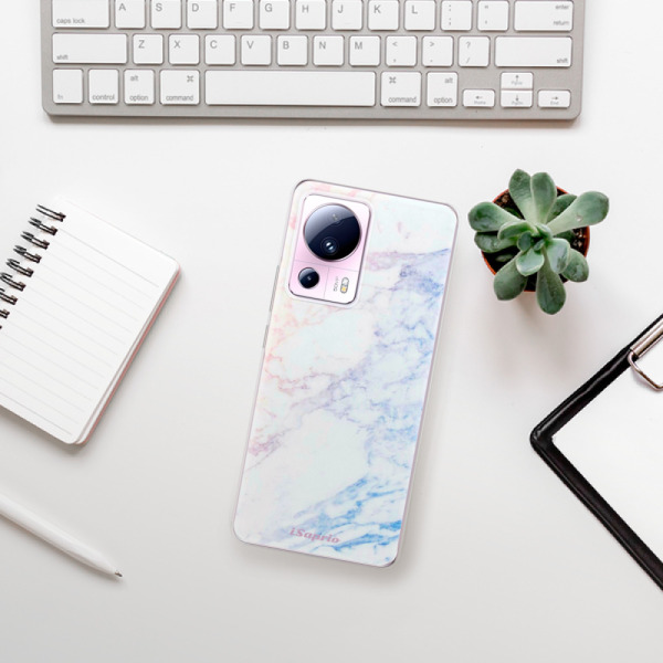 Silikonové pouzdro iSaprio - Xiaomi 13 Lite - Raibow Marble 10