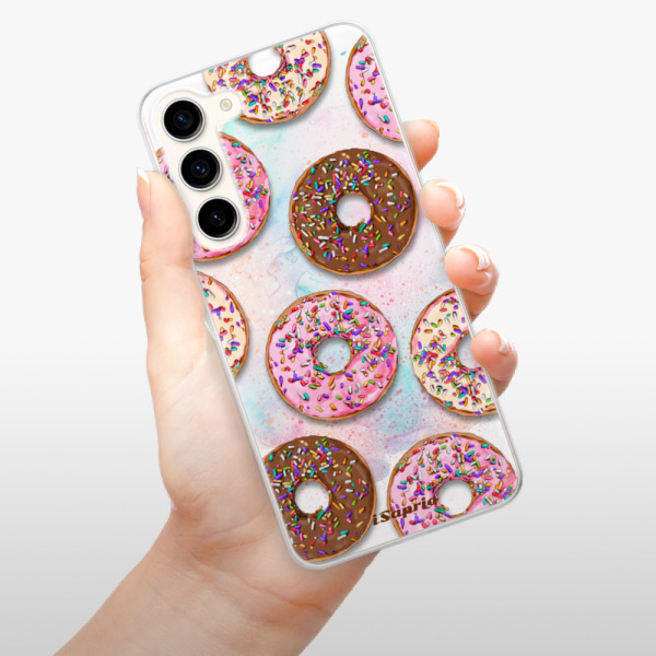 Silikonové pouzdro iSaprio - Samsung Galaxy S23 Plus - Donuts 11