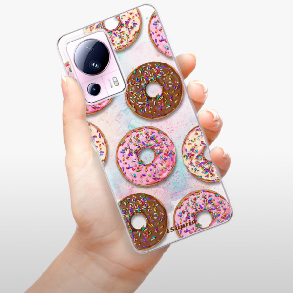 Silikonové pouzdro iSaprio - Xiaomi 13 Lite - Donuts 11