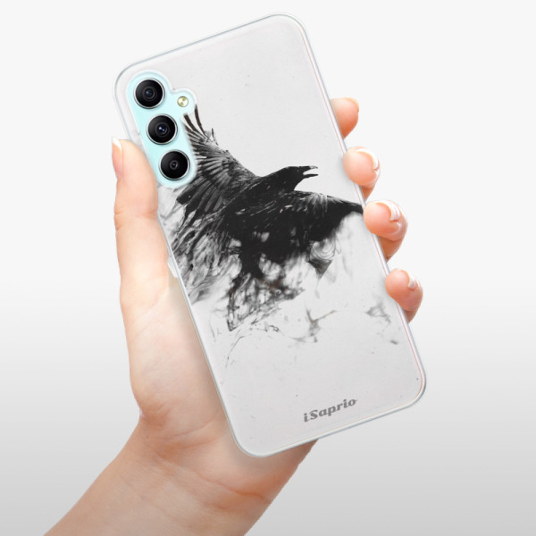 Silikonové pouzdro iSaprio - Samsung Galaxy A34 5G - Dark Bird 01