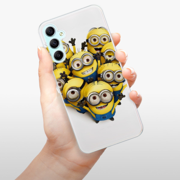 Silikonové pouzdro iSaprio - Samsung Galaxy A34 5G - Mimons 01