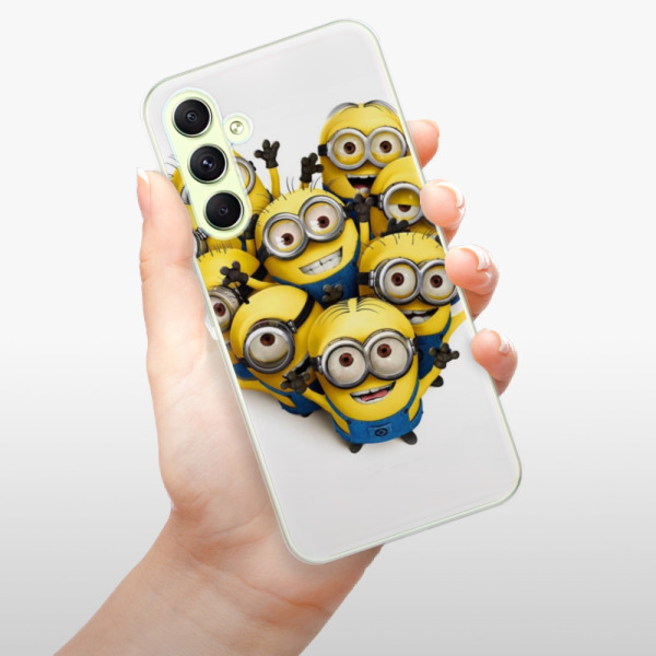 Silikonové pouzdro iSaprio - Samsung Galaxy A54 5G - Mimons 01