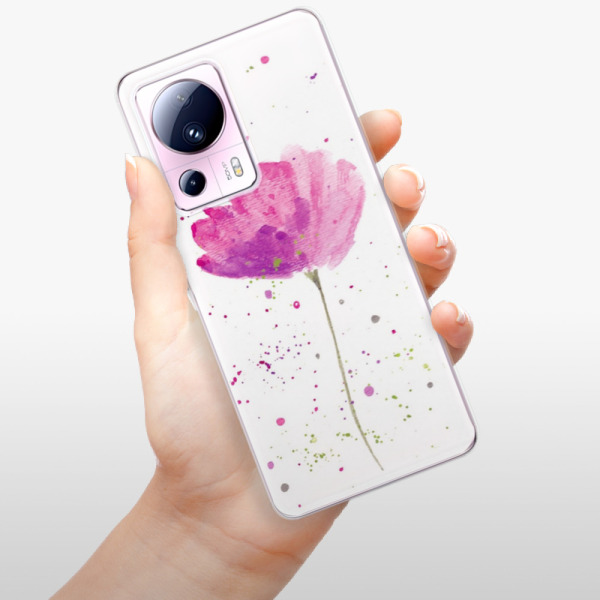 Silikonové pouzdro iSaprio - Xiaomi 13 Lite - Poppies
