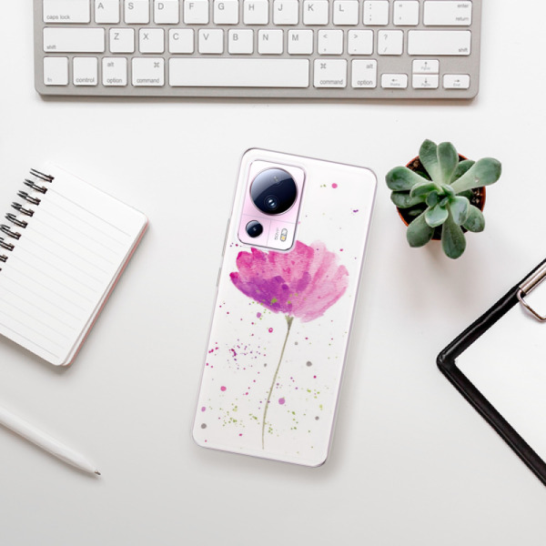 Silikonové pouzdro iSaprio - Xiaomi 13 Lite - Poppies