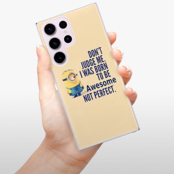 Silikonové pouzdro iSaprio - Samsung Galaxy S23 Ultra - Be Awesome