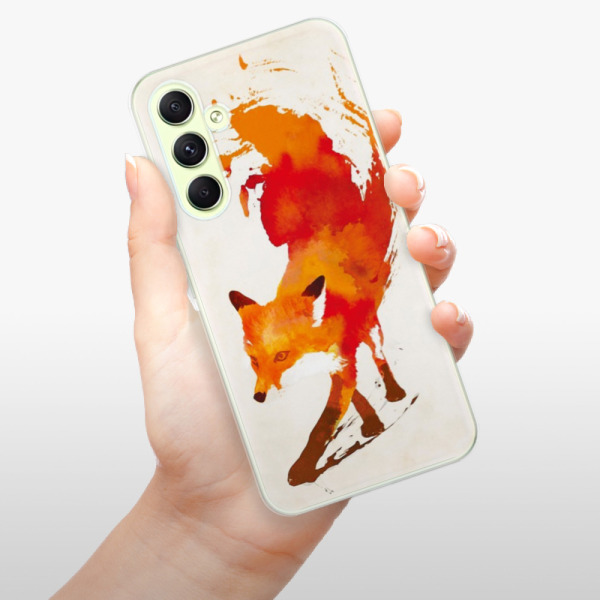 Silikonové pouzdro iSaprio - Samsung Galaxy A54 5G - Fast Fox