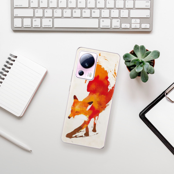 Silikonové pouzdro iSaprio - Xiaomi 13 Lite - Fast Fox