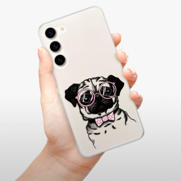 Silikonové pouzdro iSaprio - Samsung Galaxy S23 Plus - The Pug