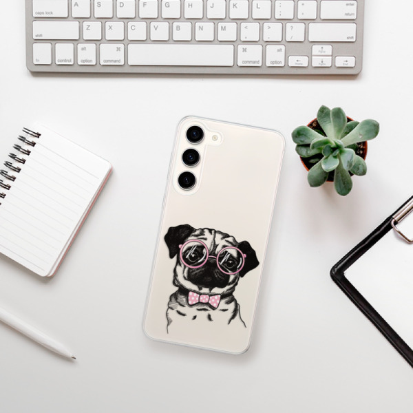 Silikonové pouzdro iSaprio - Samsung Galaxy S23 Plus - The Pug
