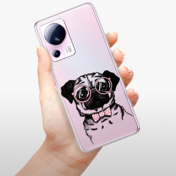 Silikonové pouzdro iSaprio - Xiaomi 13 Lite - The Pug