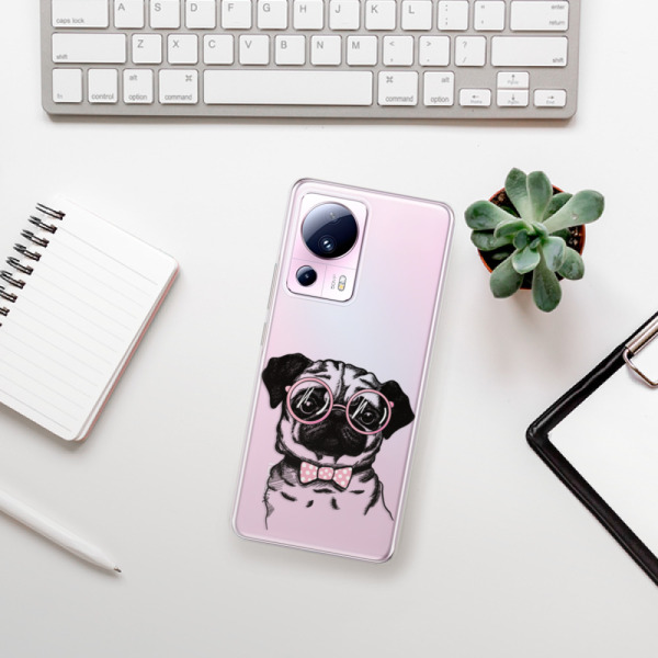 Silikonové pouzdro iSaprio - Xiaomi 13 Lite - The Pug