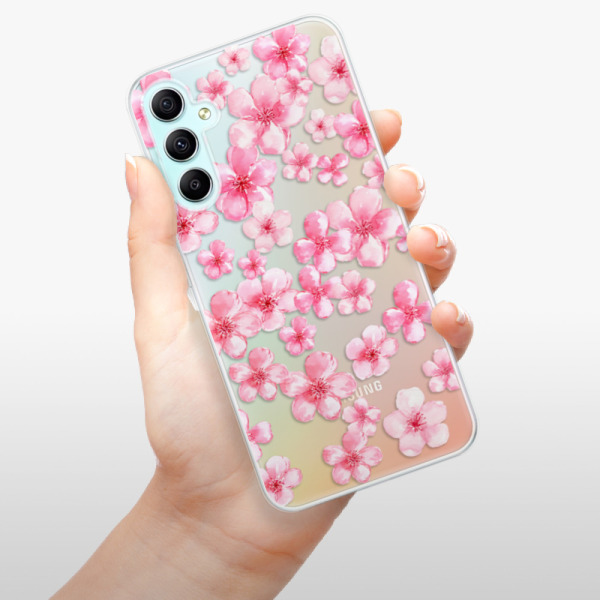 Silikonové pouzdro iSaprio - Samsung Galaxy A34 5G - Flower Pattern 05