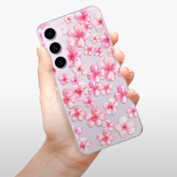 Silikonové pouzdro iSaprio - Samsung Galaxy S23 - Flower Pattern 05