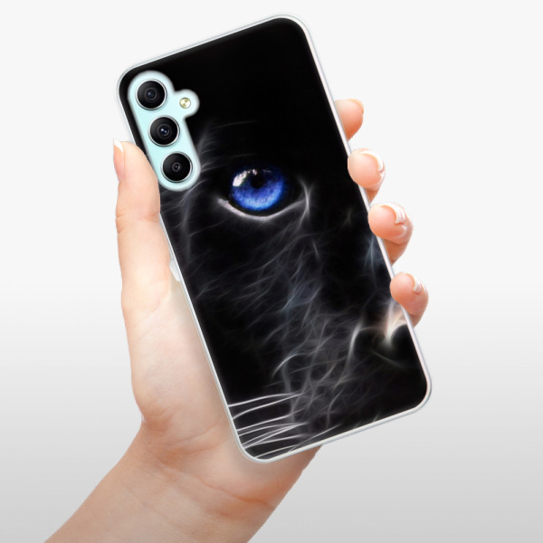 Silikonové pouzdro iSaprio - Samsung Galaxy A34 5G - Black Puma