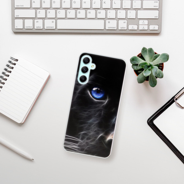 Silikonové pouzdro iSaprio - Samsung Galaxy A34 5G - Black Puma
