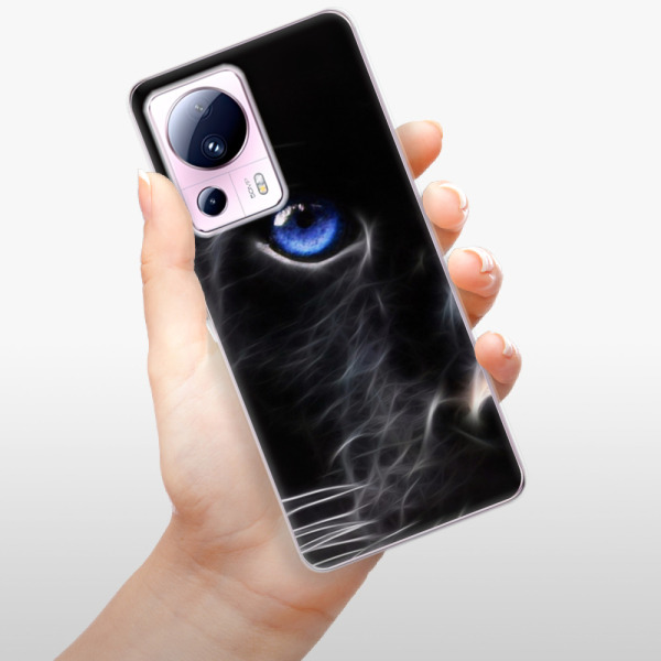 Silikonové pouzdro iSaprio - Xiaomi 13 Lite - Black Puma
