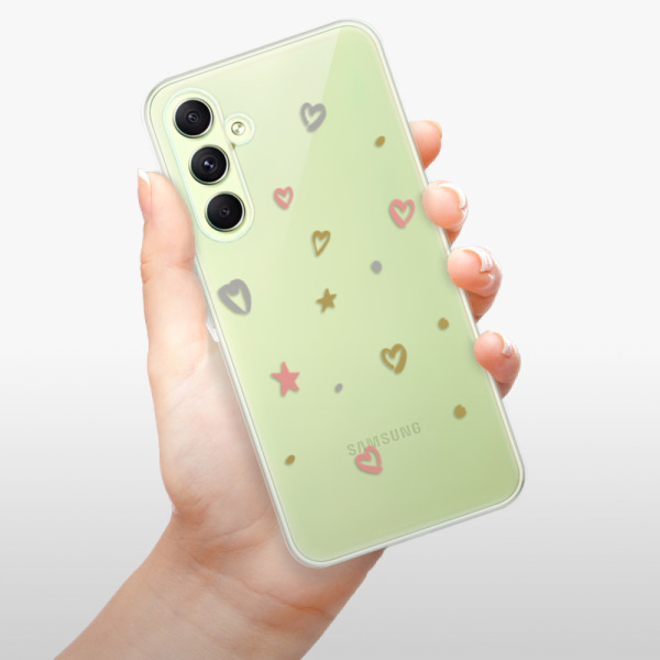 Silikonové pouzdro iSaprio - Samsung Galaxy A54 5G - Lovely Pattern