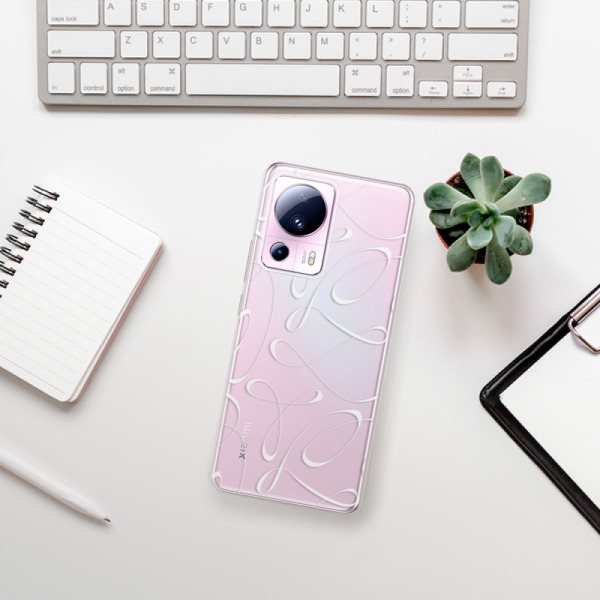 Silikonové pouzdro iSaprio - Xiaomi 13 Lite - Fancy white