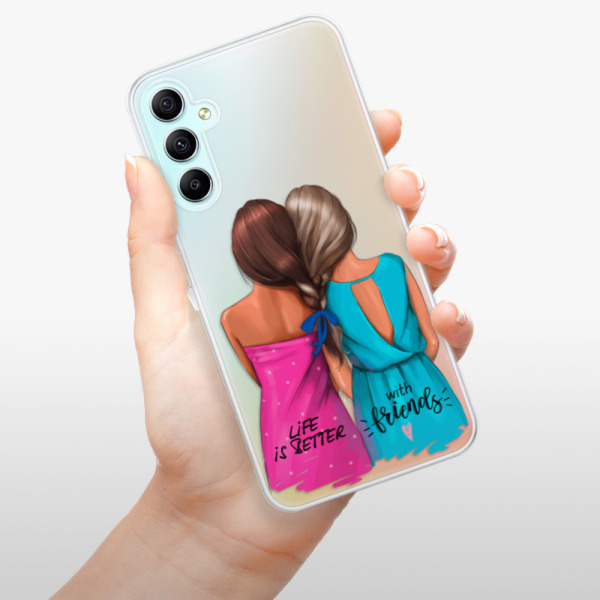 Silikonové pouzdro iSaprio - Samsung Galaxy A34 5G - Best Friends