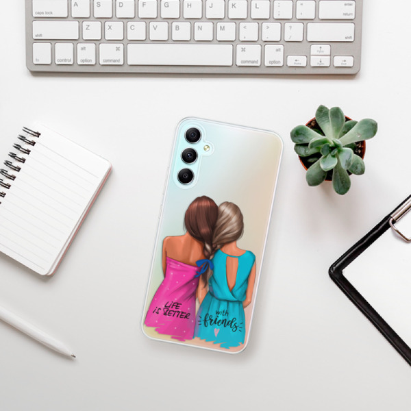 Silikonové pouzdro iSaprio - Samsung Galaxy A34 5G - Best Friends