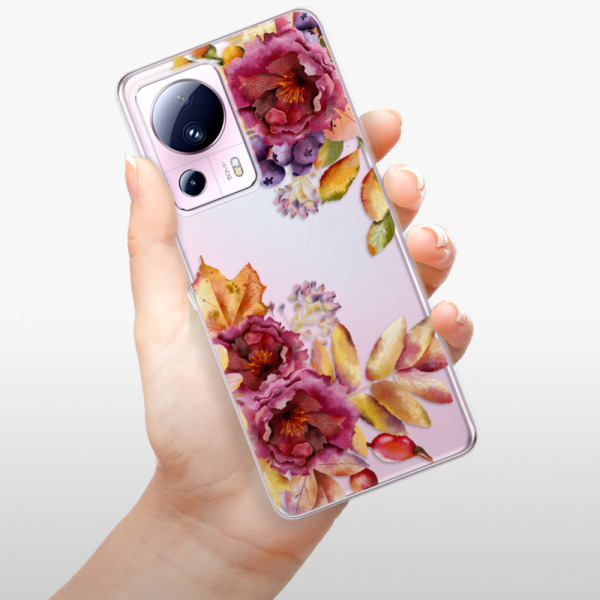 Silikonové pouzdro iSaprio - Xiaomi 13 Lite - Fall Flowers