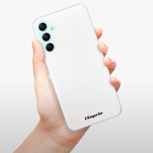 Silikonové pouzdro iSaprio - Samsung Galaxy A34 5G - 4Pure bílé