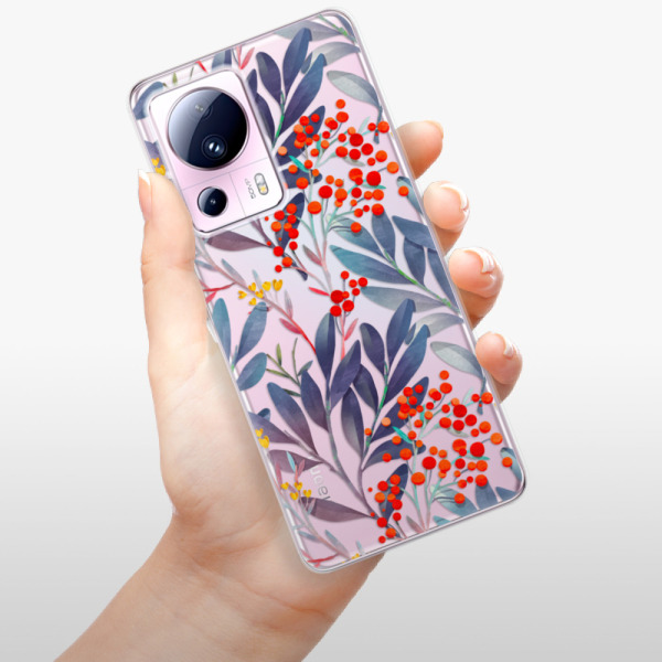 Silikonové pouzdro iSaprio - Xiaomi 13 Lite - Rowanberry