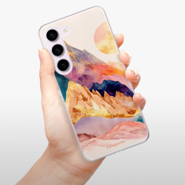 Silikonové pouzdro iSaprio - Samsung Galaxy S23 - Abstract Mountains