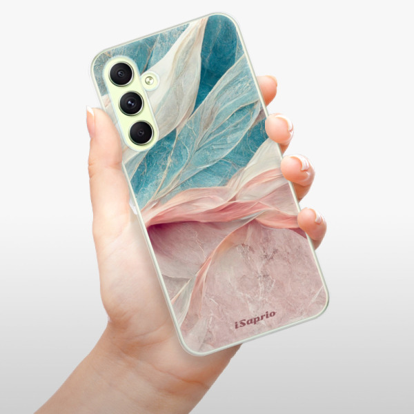 Silikonové pouzdro iSaprio - Samsung Galaxy A54 5G - Pink and Blue