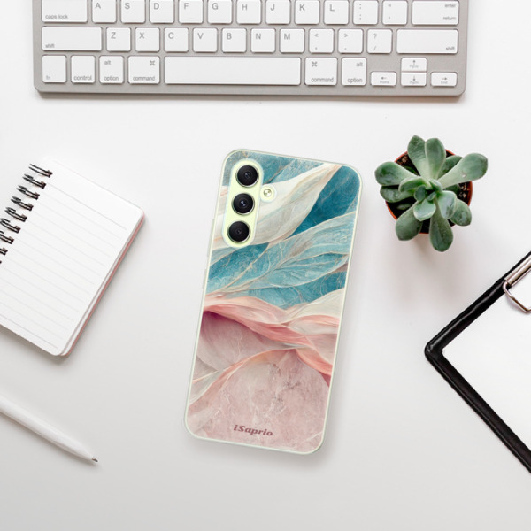 Silikonové pouzdro iSaprio - Samsung Galaxy A54 5G - Pink and Blue