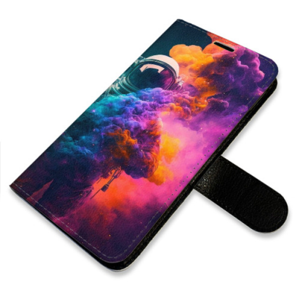 Flip pouzdro iSaprio - Samsung Galaxy A54 5G - Astronaut in Colours 02 - kapsičky na karty