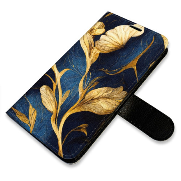 Flip pouzdro iSaprio - Samsung Galaxy S23 Plus - GoldBlue - kapsičky na karty