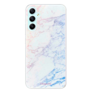 Silikonové pouzdro iSaprio - Samsung Galaxy A34 5G - Raibow Marble 10