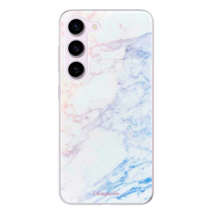 Silikonové pouzdro iSaprio - Samsung Galaxy S23 - Raibow Marble 10