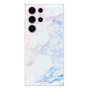 Silikonové pouzdro iSaprio - Samsung Galaxy S23 Ultra - Raibow Marble 10