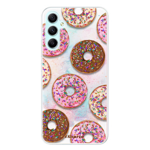 Silikonové pouzdro iSaprio - Samsung Galaxy A34 5G - Donuts 11