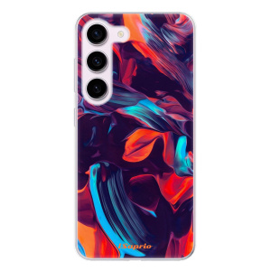 Silikonové pouzdro iSaprio - Samsung Galaxy S23 - Color Marble 19