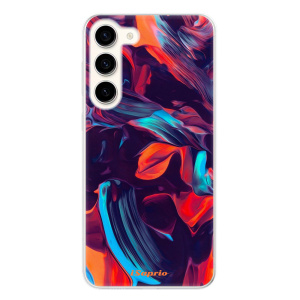 Silikonové pouzdro iSaprio - Samsung Galaxy S23 Plus - Color Marble 19