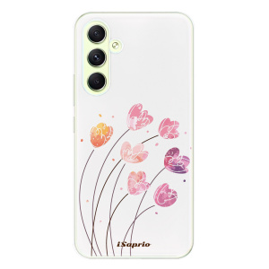 Silikonové pouzdro iSaprio - Samsung Galaxy A54 5G - Flowers 14