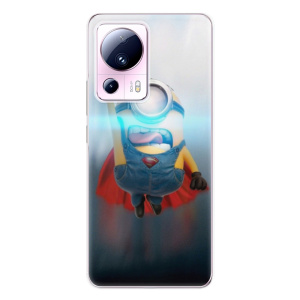 Silikonové pouzdro iSaprio - Xiaomi 13 Lite - Mimons Superman 02