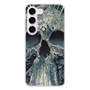 Silikonové pouzdro iSaprio - Samsung Galaxy S23 - Abstract Skull