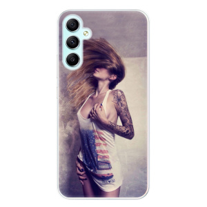 Silikonové pouzdro iSaprio - Samsung Galaxy A34 5G VÝPRODEJ - Girl 01