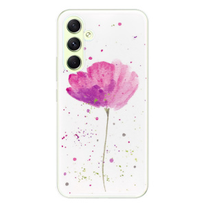 Silikonové pouzdro iSaprio - Samsung Galaxy A54 5G - Poppies