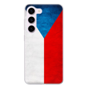 Silikonové pouzdro iSaprio - Samsung Galaxy S23 - Czech Flag