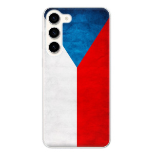 Silikonové pouzdro iSaprio - Samsung Galaxy S23 Plus - Czech Flag